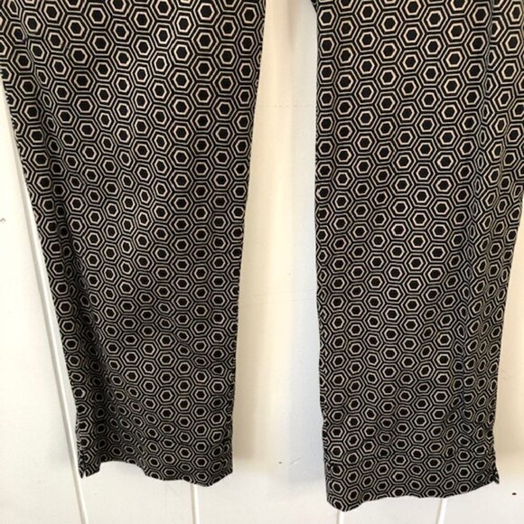Laundry Womens Pants Cropped Geometric Print Size 8 - Picture 7 of 9